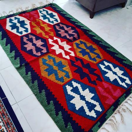 خرید عمده گلیم پشمی اصل