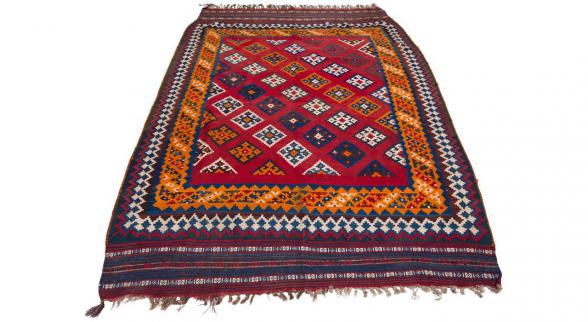 قیمت باورنکردنی گلیم قدیمی پشمی