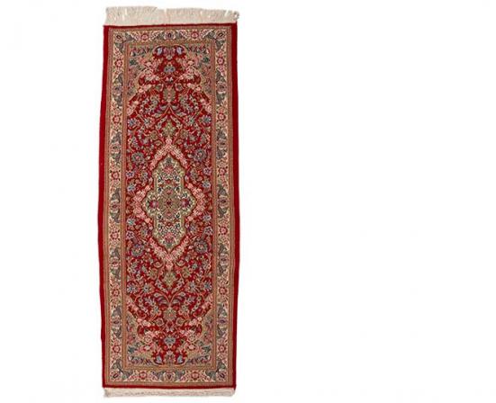 سفارش گلیم پشمی طرح گل سه متری رنگ ثابت