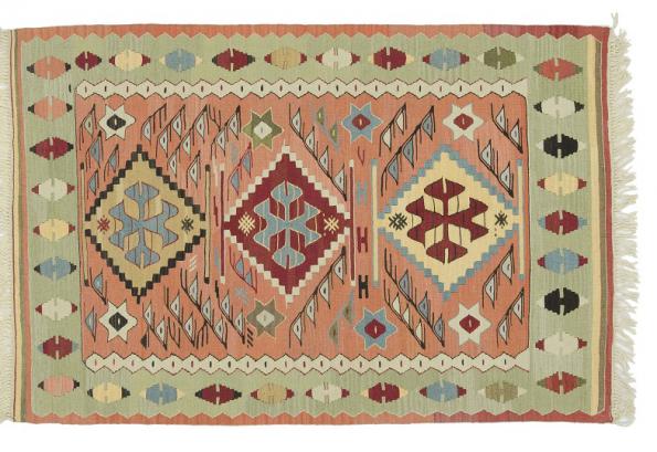 سفارش گلیم پشمی دستبافت طرح جدید رنگ ثابت